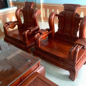 Bộ bàn ghế Quốc Tần tay 12