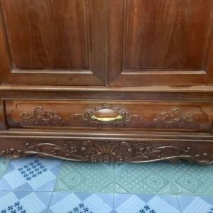 Tủ Áo 3 buồng Gụ Lào -MS325